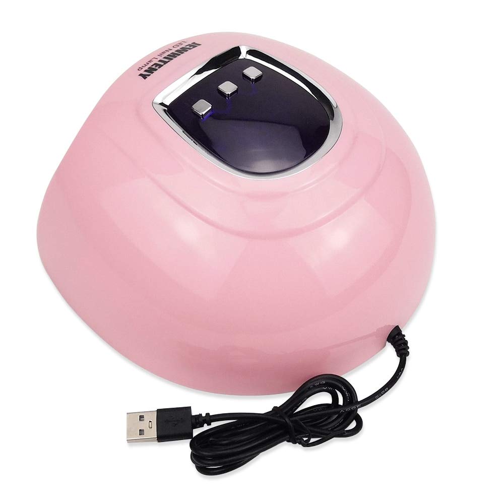 LED Nail Lamp 54W, Professional Nail Dryer Gel Polish Light, U V Nail Light with 3 Timer Setting, Nail Polish Curing Gel LED Dryer, Professional Nail Art Tools with Automatic Sensor, LCD Display: Beauty