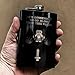 8oz BLACK Take This Flask L1