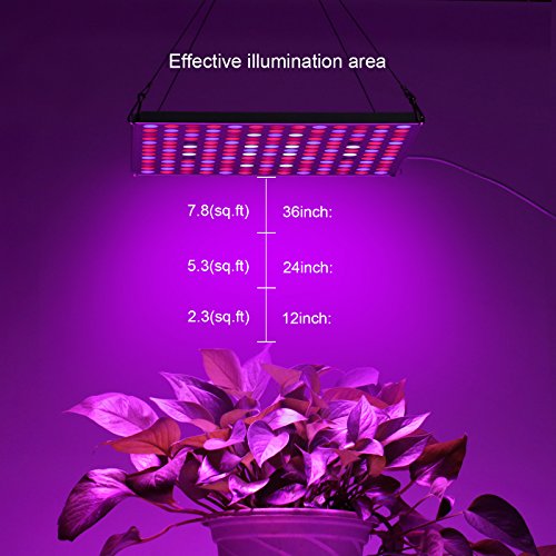 45W Led Grow Lights, Lightimetunnel Upgraded Plant Grow Light Full Spectrum for Indoor Plants Seedling Growing and Flowering …