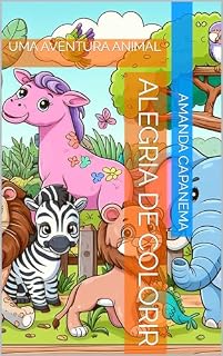 Livro ALEGRIA DE COLORIR: UMA AVENTURA ANIMAL