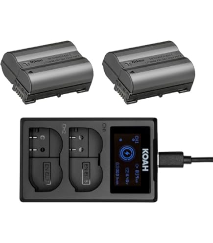 Amazon.com : Nikon EN-EL15b Rechargeable Li-ion Battery for
