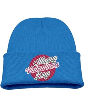 Happy Valentine's Day Boy's Warm Hat Lovely Cotton Cap Beanies