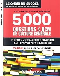 5000 questions et QCM de culture générale