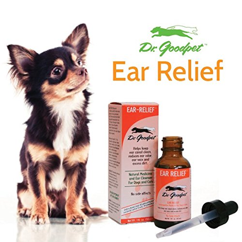 Dr. Goodpet Homeopathic Ear Health Formula for Dogs & Cats, Small