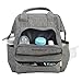 Diaper Backpack, Large Capacity Baby Diaper Bag, Multi-Function Travel Backpack Nappy Bags, Nursing Bag, Fashion Mummy, Roomy Waterproof for Baby Care, Stylish and Durable (Grey)