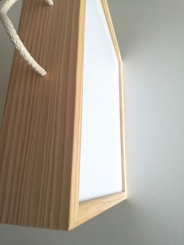 CAJA DE LUZ 50X40 PINO MACIZO RÍTMICA CERTIFICADA CE…: Amazon.es: Handmade