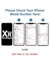 Ranura de la bandeja de la tarjeta SIM de MMOBIEL Compatible con iPhone XR (Negro) incluido el pin Sim