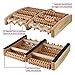 Dual Foot Massage Roller - Relieves Stress, Heel and Arch Pain, and Muscle Tension | Foot Massager for Plantar Fasciitis