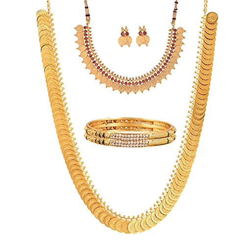 Youbella jewellery bollywood ethnic gold plated traditional india…