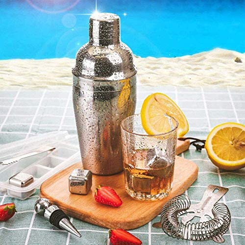 FAGavin Cocktailherstellung Set, Edelstahl, Muddler, Alkoholausgießer, Jigger, professionelle Barwerkzeuge – Bild 7
