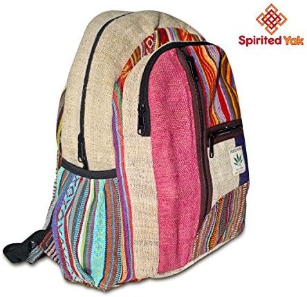 Spirited Yak Computer Laptop Backpack for Women Best Bohemian Hipster Style - Stripes