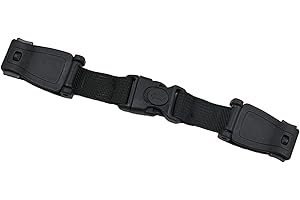 CAOXIONG Child Chest Harness,Anti-Slip Baby Chest Guard,Anti Escape Safety Harness Strap Lock,Compatible with Strollers,High Chairs,Baby Carrier,Schoolbags(Black)