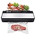 Vacuum Sealer, 4-in-1 Automatic Food Saver with Cutter, Stainless Stee Vacuum Packing Machine for Dry&Moist Food (TVS-2018)