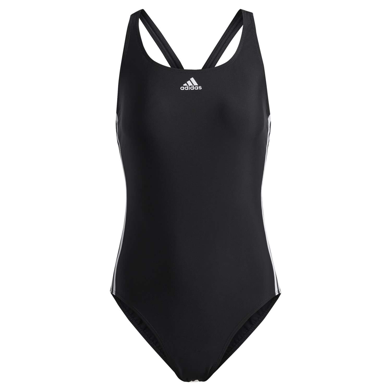 adidas Women's Sh3.ro 3s Swimsuit, Black/White, 32 UK