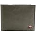 Alpine Swiss Mens RFID Blocking Leather Multi-Card High Capacity Bifold Wallet