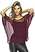 Blouson Top Lite Sleeves Maroon