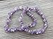 [A&S Crystals] AMETHYST Natural Stone Gemstone Stretchy Chip Bracelet