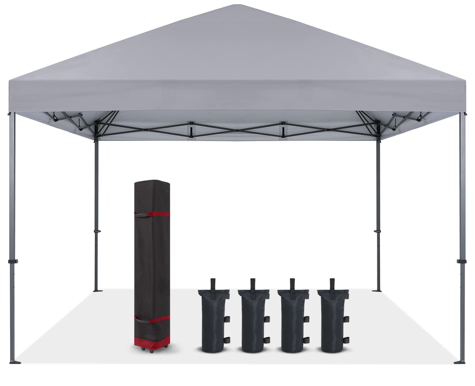 Photo 1 of COOSHADE Durable Easy Pop Up Canopy Tent 12x12Ft(Gray)