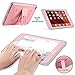 ULAK iPad Mini 4 Case, [Drop Protection] Knox Armor [Rugged Defense] Heavy Duty with Shock Absorbent [Dual Layered Hybrid Case] Built in Stand Cover for Apple iPad Mini 4 - [Pink]