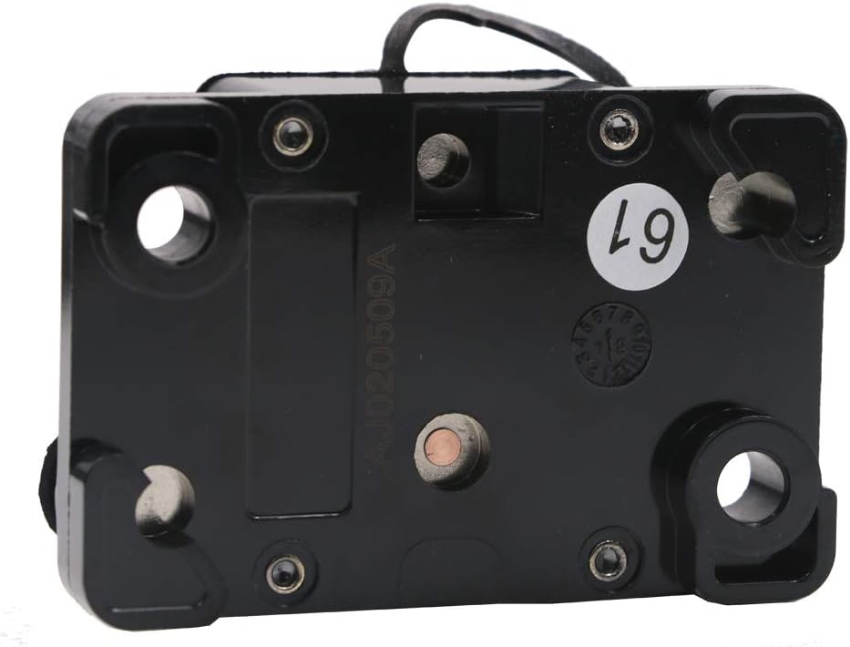T Tocas 50 A Circuit Breaker amp breakers with Switch Manual Reset for Boat Marine RV Yacht Battery Trailer Bus Truck, 12V - 72V DC, Waterproof (50A): Automotive