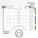 Kathy Davis for Day-Timer 2020 Monthly Planner Refill, 5-1/2
