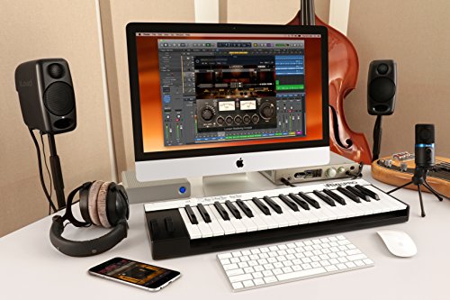 IK Multimedia iLoud Micro Monitor 50 watt Portable Wireless Bluetooth Studio Reference Monitors, Dual Speakers for Music Production, Mixing, Mastering, Composing, producing and DJs