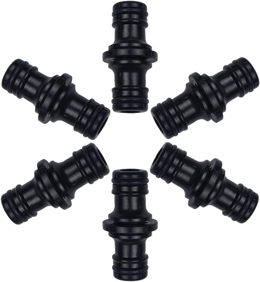 WIFUN 6 Pieces Quick Connector Extende, Double Male Hose End Connector