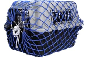 Hard-Sided Pet Kennel Protective Net, Thickened Encrypted Nylon Pet Cage Protection Net Cover, for Pet Airline Shipment, Long