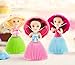 Evursua 2 Pack Scented Cupcake Dolls Toys with Surprise,Reversible Cake Transform to Mini Princess Doll (2 Pack)