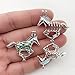 10pcs Running Horse Pearl Cage Bright Silver Beads Cage Locket Pendant Jewelry Making-for Oyster Pearls, Essential Oil Diffuser, Fun Gifts (Running Horse)