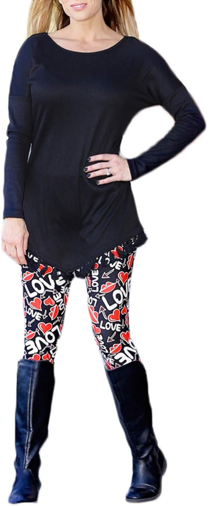 matching christmas leggings for mom and daughter