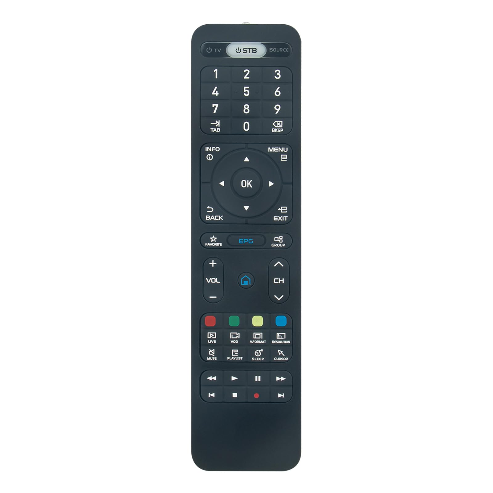 AULCMEET Replace Learning Remote fit for Formuler Pro Android IPTV Box 02F9 Z8 Z Alpha Z+ Neo Z7+5g ZX5g Z7+ ZX Z Nano Dreamlink Dlite,T1+,T2,T2 Prime,T3
