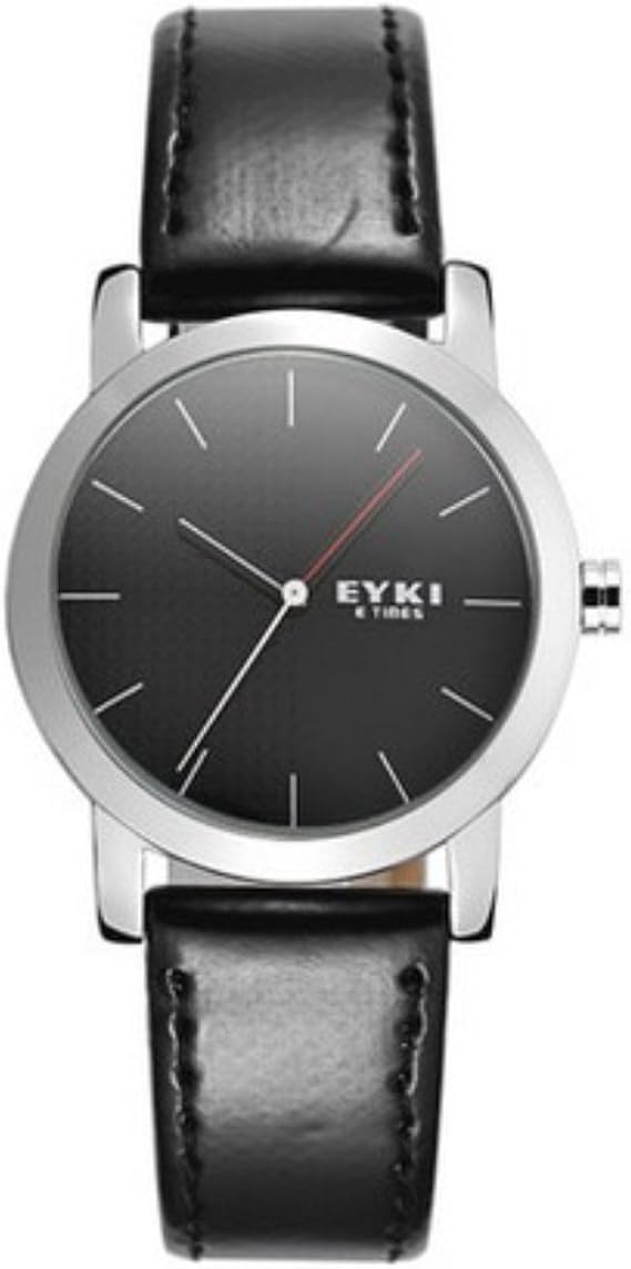 Amazon 選べる 2 種類 ペア メンズ レディース 薄型 シンプル 3針 腕 時計 ウォッチ 革 レザー ベルト ブラック レディース レディース腕時計 腕時計 通販