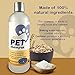Mountainview Pet Products Oatmeal Shampoo for All Pets, Makes Pet Odor Free; No Chemicals; All Natural Ingredients; Also for Sensitive Skin, Size: 17 oz (500 ml)