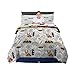 Franco Kids Bedding Super Soft Comforter and Sheet Set, 5 Piece Full Size, DC Justice League