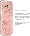 Spevert Galaxy S8 Plus Case, Marble Pattern Hybrid Hard Back Soft TPU Raised Edge Ultra-Thin Shock Absorption Slim Protective Cover Case for Samsung Galaxy S8 Plus/S8+ (Rose Gold)