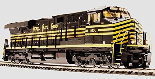 GE ES44AC w/Sound & DCC - Paragon3 -- Norfolk Southern #8100 (Nickel Plate Heritage Scheme, black, yellow)