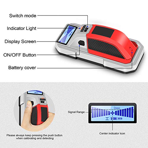 Stud Finder Wall Scanner Electronic Stud Beam Finder Wall Detector