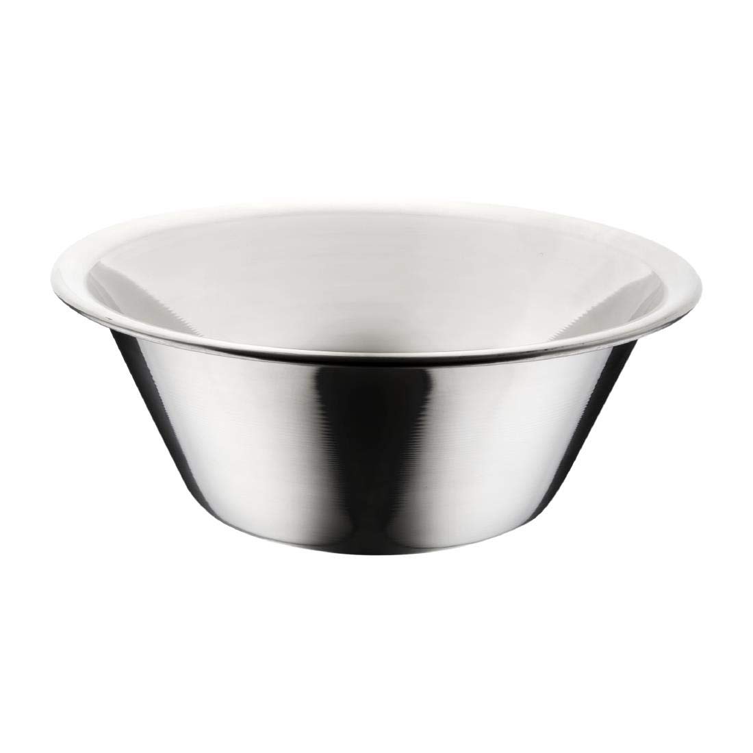 Vogue Stainless Steel Mixing Bowl 1Ltr - Easy-pour, Dishwasher Safe K531