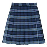 French Toast Plaid Pleated Skirt Girls