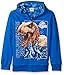 Jurassic Park Boys' Big Unleash The Beast Reversible Hoodie, Royal, Medium/10-12