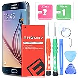 [Upgraded] Galaxy S6 Battery Replacement Kit, SHENMZ 2800mAh Internal Li-Polymer Replacement EB-BG920ABE Battery for Samsung Galaxy S6 G920V G920A G920T G920P with Tool Kit [24 Month Warranty]