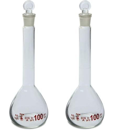 Fiole Volumétrique Classe A Fiole Jaugée StonyLab 1000ml Classe A - Verre Borosilicaté, Précision Laboratoire, Bouchon Verre, Température Max 200°C Fiole Jaugée Verre Classe A 1000ml Borosilicaté Fiole Volumétrique Classe A Fiole Jaugée StonyLab 1000ml Classe A - Verre Borosilicaté, Précision Laboratoire, Bouchon Verre, Température Max 200°C Fiole Jaugée Verre Classe A 1000ml Borosilicaté