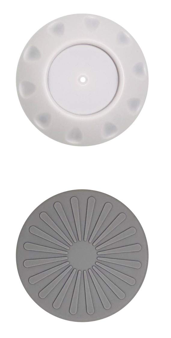 Callowesse Wall Protectors for Baby & Pet Safety Gates – Pack of 2 – Anti-Slip Rubber Pads for Pressure Mounted Stair Gates – Wall Saver Covers for Doorways & Hallways