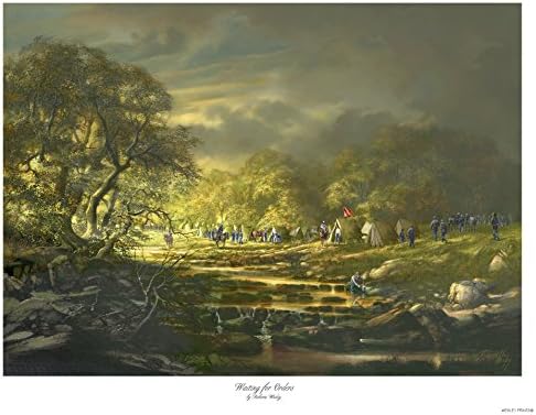 Waiting for Orders - Art by Roberta Wesley, direct from Wesley Prints