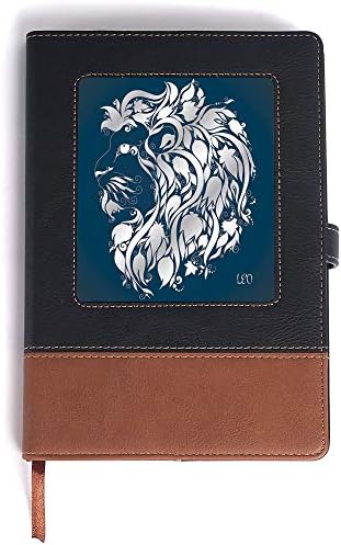Traveler's Notebook,Zodiac Decor,Perfect for Travelers - A5/6.04x8.58 in