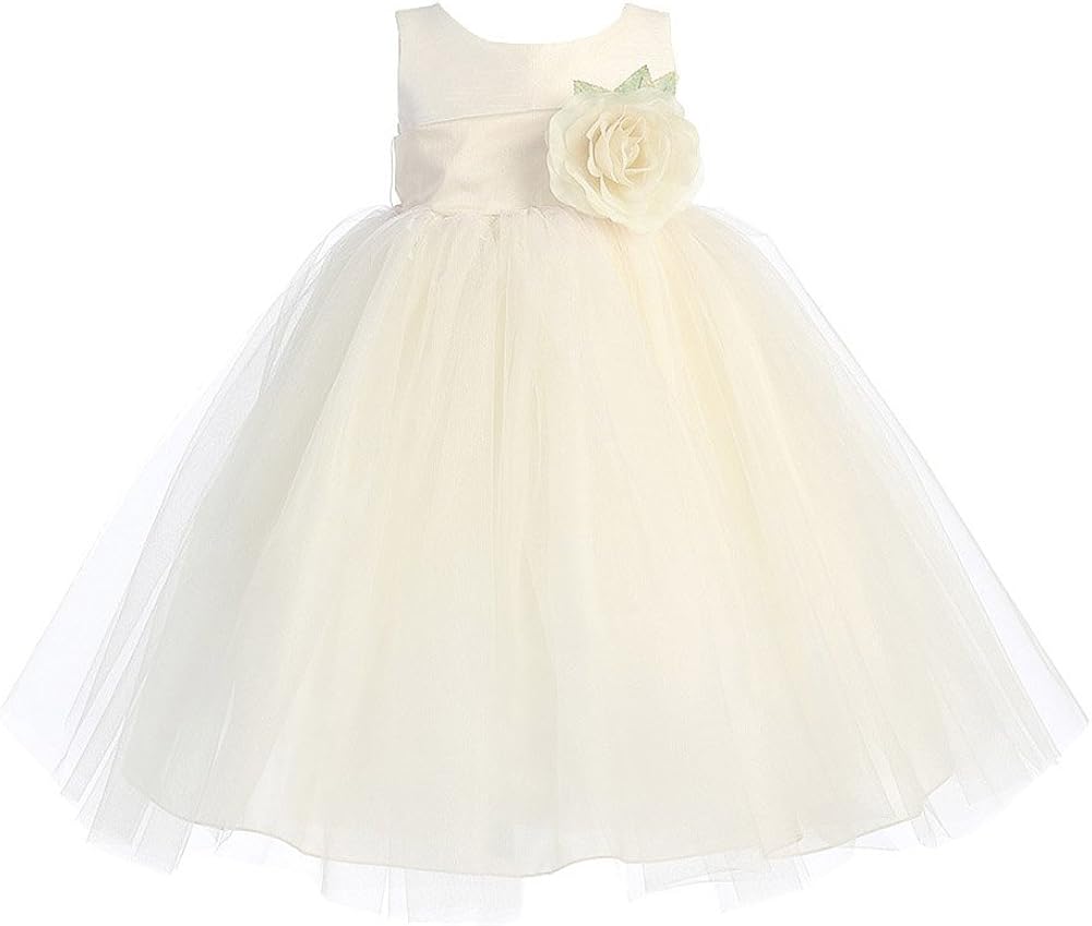 flower girl dresses with tulle skirts
