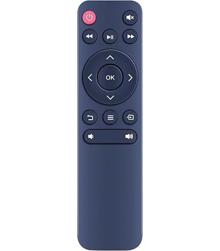 TRUCKON Telecomando IR Sostitutivo Per Proiettori Cartoon PVO YG300Pro, ITJQ, AuKing, Woohug, Vamvo, CiBest – Infrarossi, Nessuna Programmazione, Portata 12m