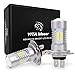 YITAMOTOR Fog Lights LED bulbs 1200 Lumens Extremely Bright Xenon White 21 SMD H7 LED Bulbs daytime running lights with Projector