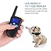 PetAZ Dog Training Shock Collar with 330 Yards Remote,Waterproof and rechargeable for Puppy, Small, Medium , Large Breeds,e-collar With 3 Modes Beep/Vibration/Shock